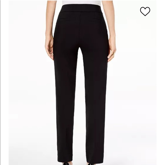 New JM Collection for Macy’s Pull-On Tummy Control Straight Leg Pant Size Large - Picture 2 of 7